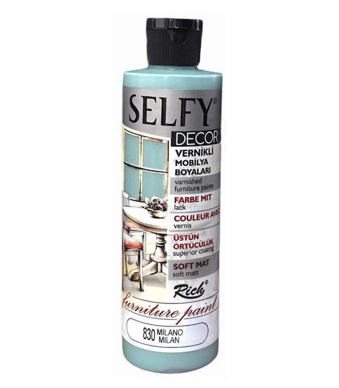 Rich Selfy Decor Vernikli Boya 240 Cc Milano