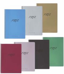 Keskin A4 80yp Çizgili PP Kap.Free Platinum Def