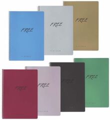 Keskin A4 100yp Çizgili PP Kap.Free Platinum Def