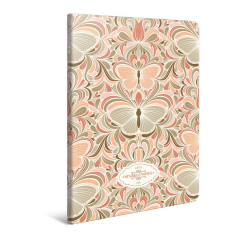 Gıpta Sparkle A4 80yp Tel Dikişli Karton Kapaklı Kareli Defter