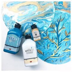 Artdeco Akrilik Boya 6x75ml Metalik Renkler