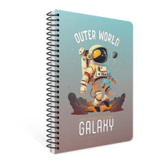 Gıpta Galaxy Sp.Pp. Kapak A4 80yp Çizgili Defter