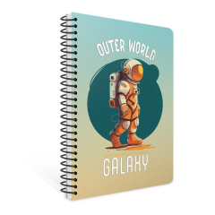 Gıpta Galaxy Sp.Pp. Kapak A4 80yp Çizgili Defter