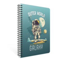 Gıpta Galaxy Sp.Pp. Kapak A4 80yp Çizgili Defter