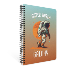 Gıpta Galaxy Sp.Pp. Kapak A4 80yp Çizgili Defter