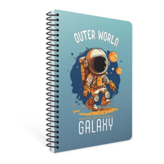 Gıpta Galaxy Sp.Pp. Kapak A4 80yp Çizgili Defter