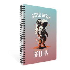 Gıpta Galaxy Sp.Pp. Kapak A4 80yp Çizgili Defter