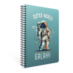 Gıpta Galaxy Sp.Pp. Kapak A4 80yp Çizgili Defter