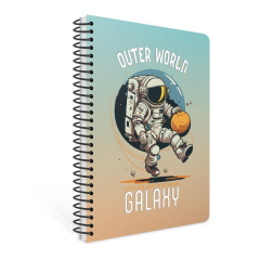 Gıpta Galaxy Sp.Pp. Kapak A4 80yp Çizgili Defter