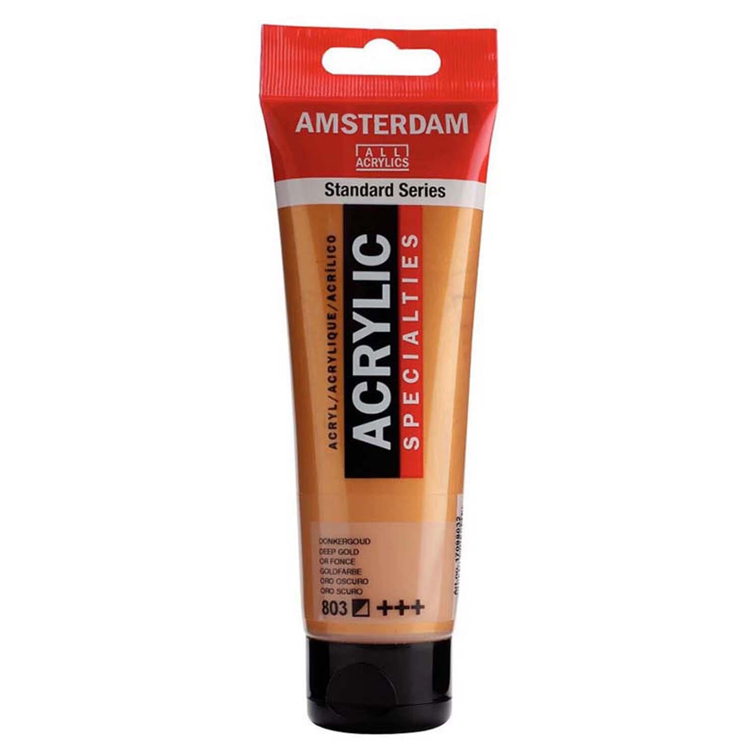 Amsterdam Akrilik 120Ml. Deep Gold