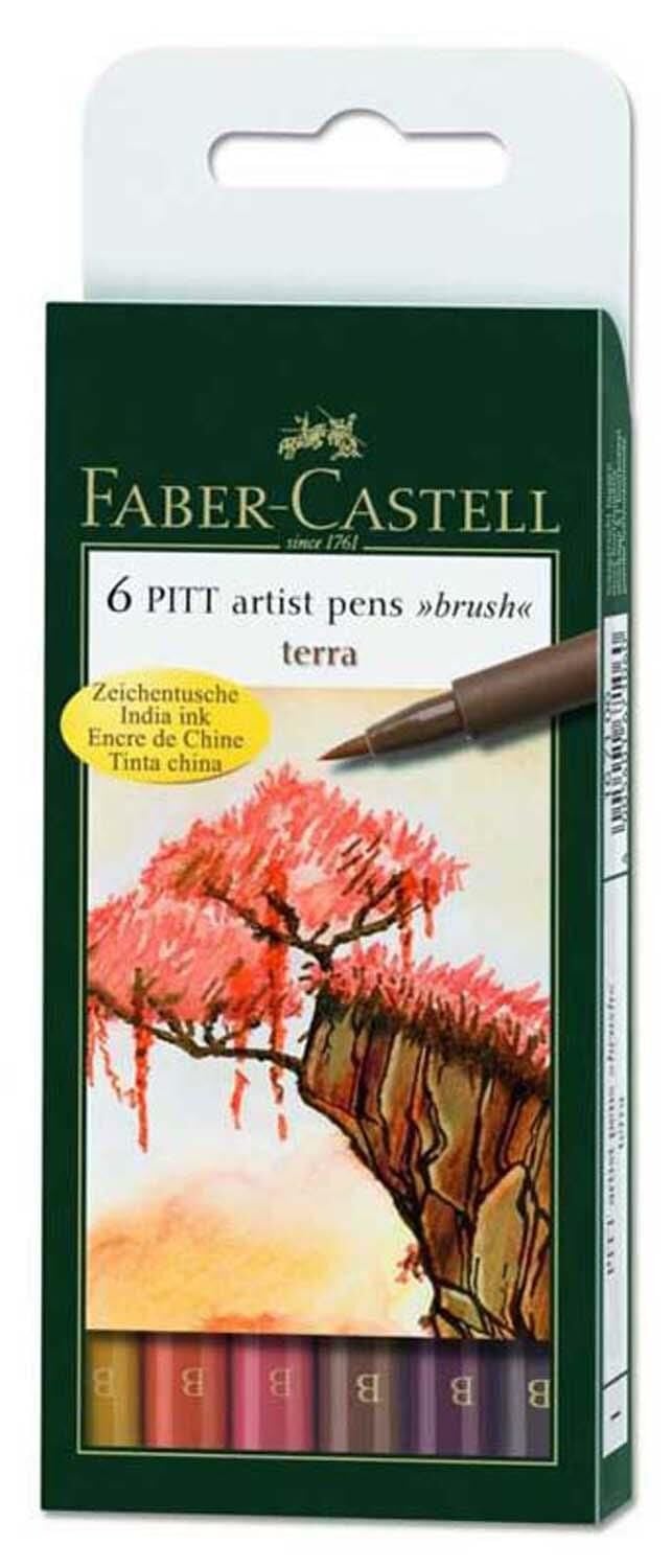 Faber C. Pitt Çizim K. Toprak 6Lı 267106
