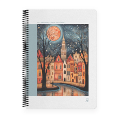 Gıpta City 17X24 80yp Kareli Sp Sert Kapak Defter 7255