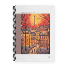 Gıpta City 17X24 80yp Kareli Sp Sert Kapak Defter 7255