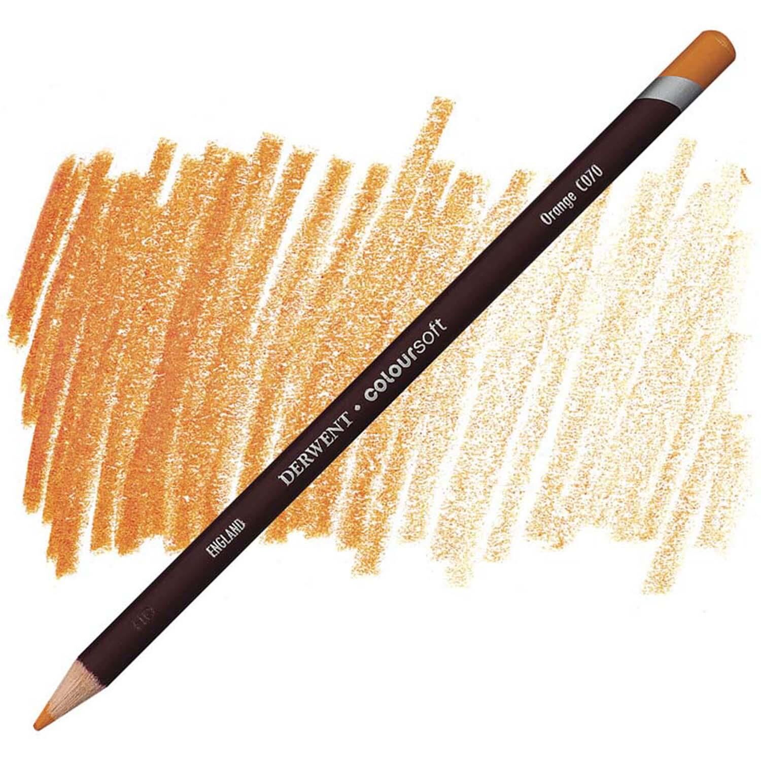 Derwent Kuruboya Kalemi C070/Orange
