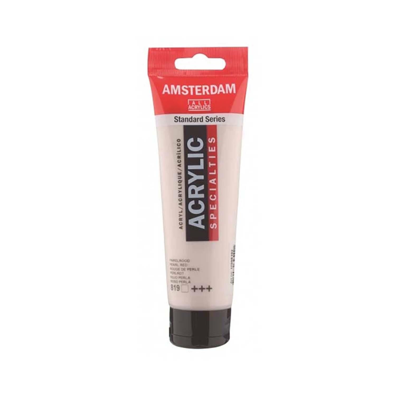 Amsterdam Akrilik 120Ml. Pearl Red