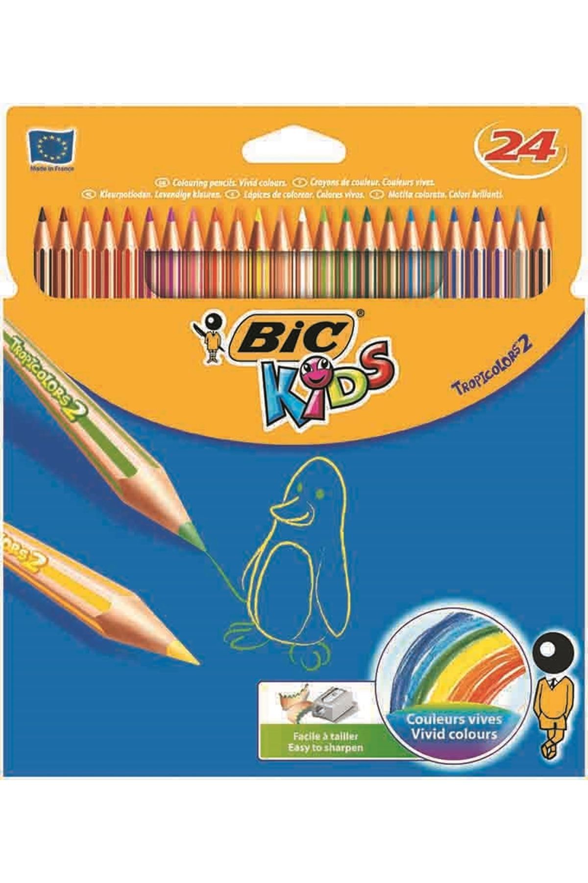 Bic Tropicolors Kuruboya Kalemi 24lü 9375182