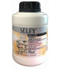 Rich Selfy Decor Vernikli Boya 1250 Cc  Beyaz