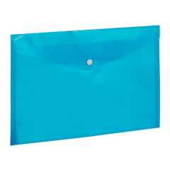 Kraf Çıtçıtlı Dosya A4 Mavi 1209