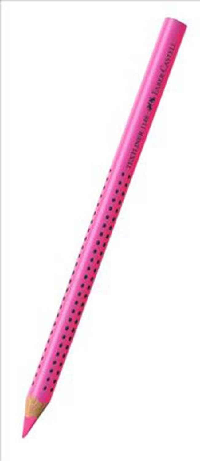 Faber-Castell Ahşap Gövde Fosforlu Kalem Pembe
