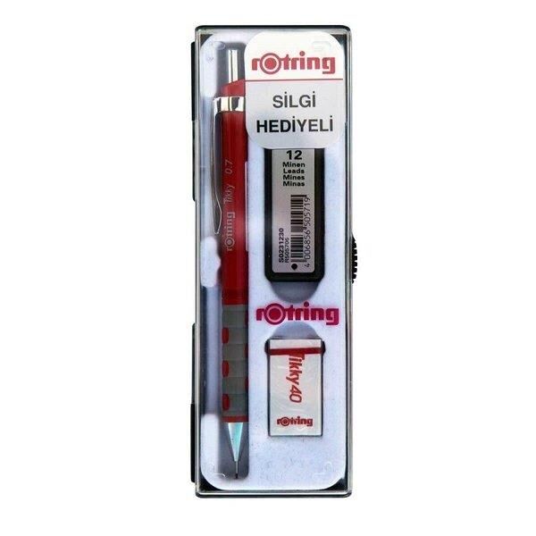 Tıkky 0.7 + Mın Sılgı Hedıyelı Set Kırmızı Rotrıng