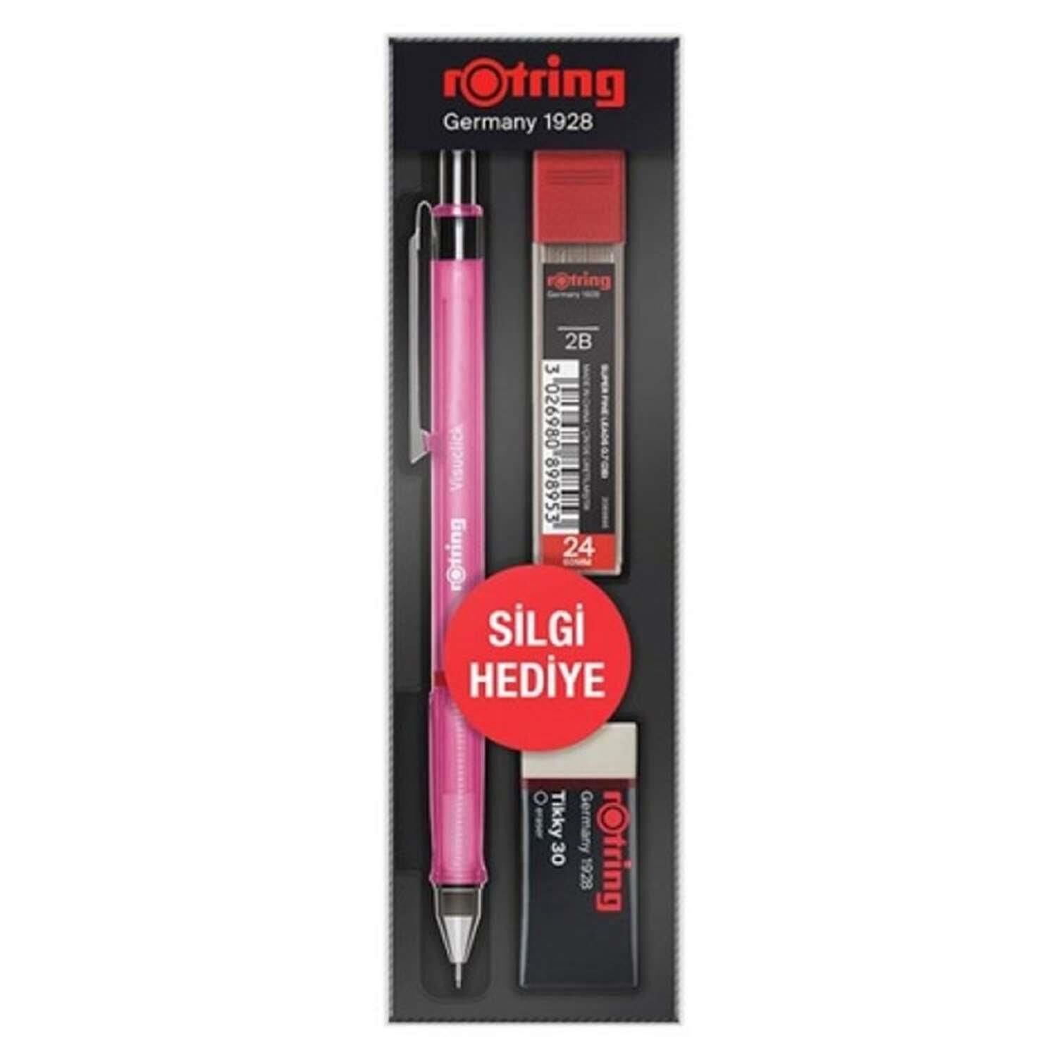 Rotring Visuclick Versatil Kalem Seti 0.5Mm Pembe