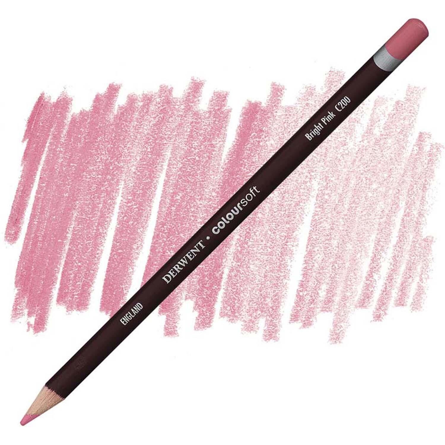 Derwent Kuruboya Kalemi C200/Brıght Pink