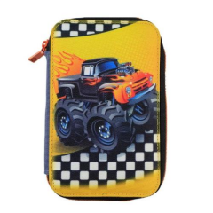 Bback Üç Bölmeli Kalemlik Offroad Jeep Desen 734