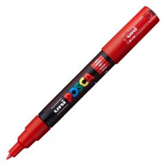 Uni Posca Pc-1M 0,7 Su Bazlu Poster Makörü Kırmızı