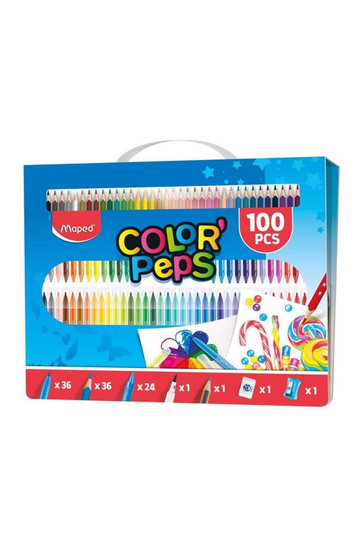 Maped Colorpeps Boyama Seti 100 lü 907003