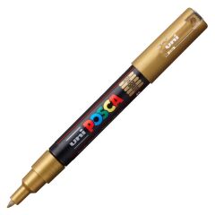 Unı Posca Pc-1M 0.7 Altın Su Bazlı Markor