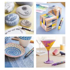 Unı Posca Pc-1M 0.7 Altın Su Bazlı Markor