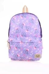 KAUKKO NATURE SIRT ÇANTASI (LILAC FLAMINGO)