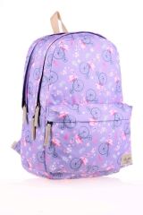 KAUKKO NATURE SIRT ÇANTASI (LILAC FLAMINGO)