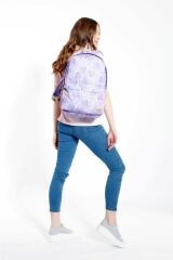 KAUKKO NATURE SIRT ÇANTASI (LILAC FLAMINGO)