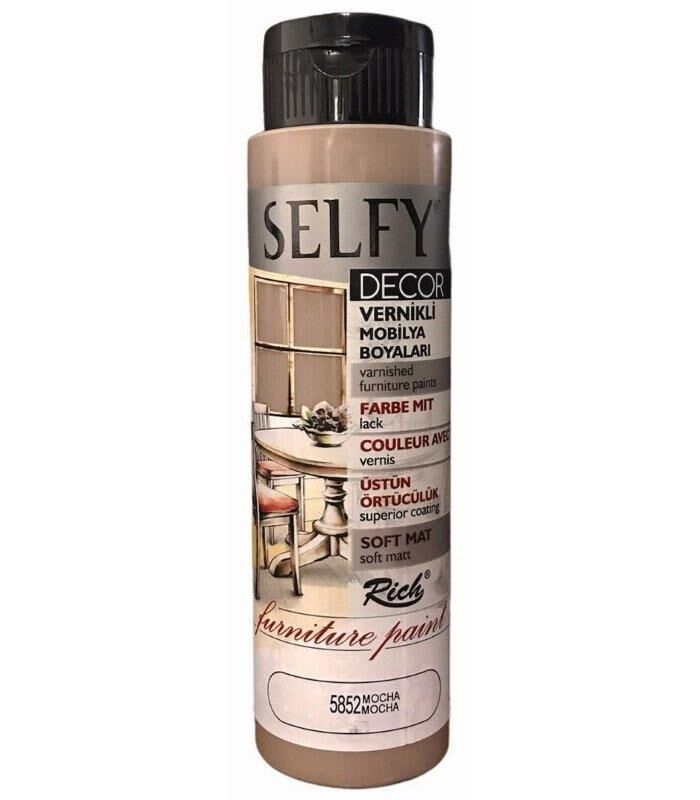 Rich Selfy Decor Vernikli Boya 500 Cc Mocha