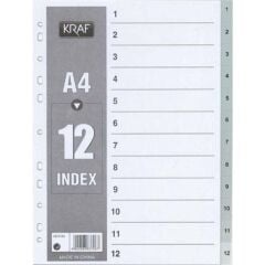 Kraf Separatör 1012 1-12 Rakam