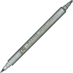Zıg Clean Color Metalık Gumus 102