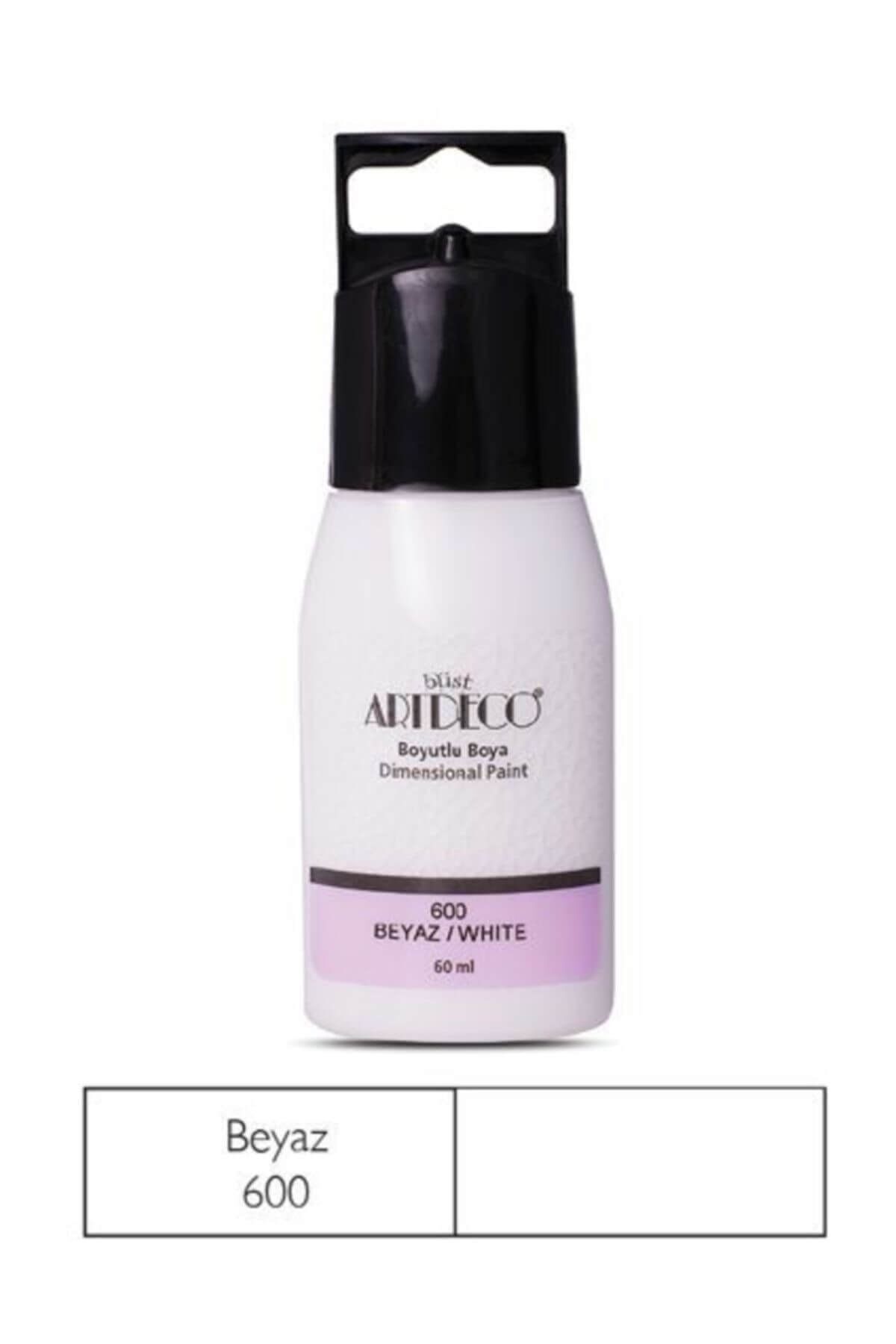 Artdeco Boyutlu Boya 60Ml Beyaz