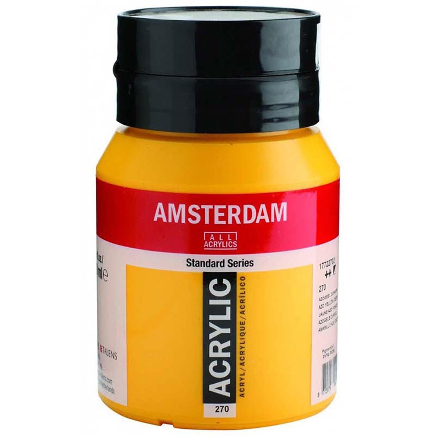 Amsterdam Akrilik 500Ml. Azo Yellow Dp