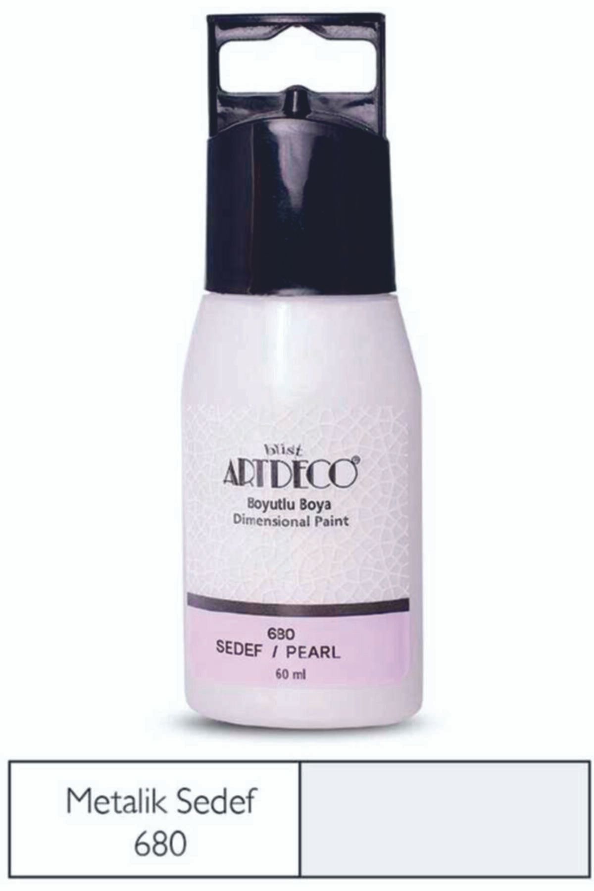 Artdeco Metalık Boyutlu Boya 60Ml Sedef