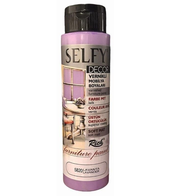 Rich Selfy Decor Vernikli Boya 500 Cc  Firuze