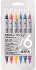Zıg Clean Color F 6'Lı Paket Set Tcs-6000T
