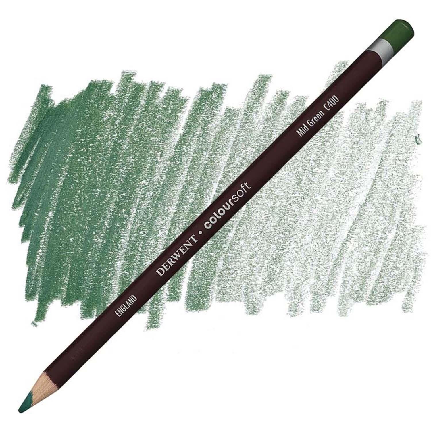 Derwent Kuruboya Kalemi C400/Mid Green