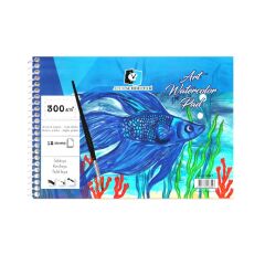 Alex Schoeller A5 300 Gr 12.li Spr Art Sulu Boya Dft.