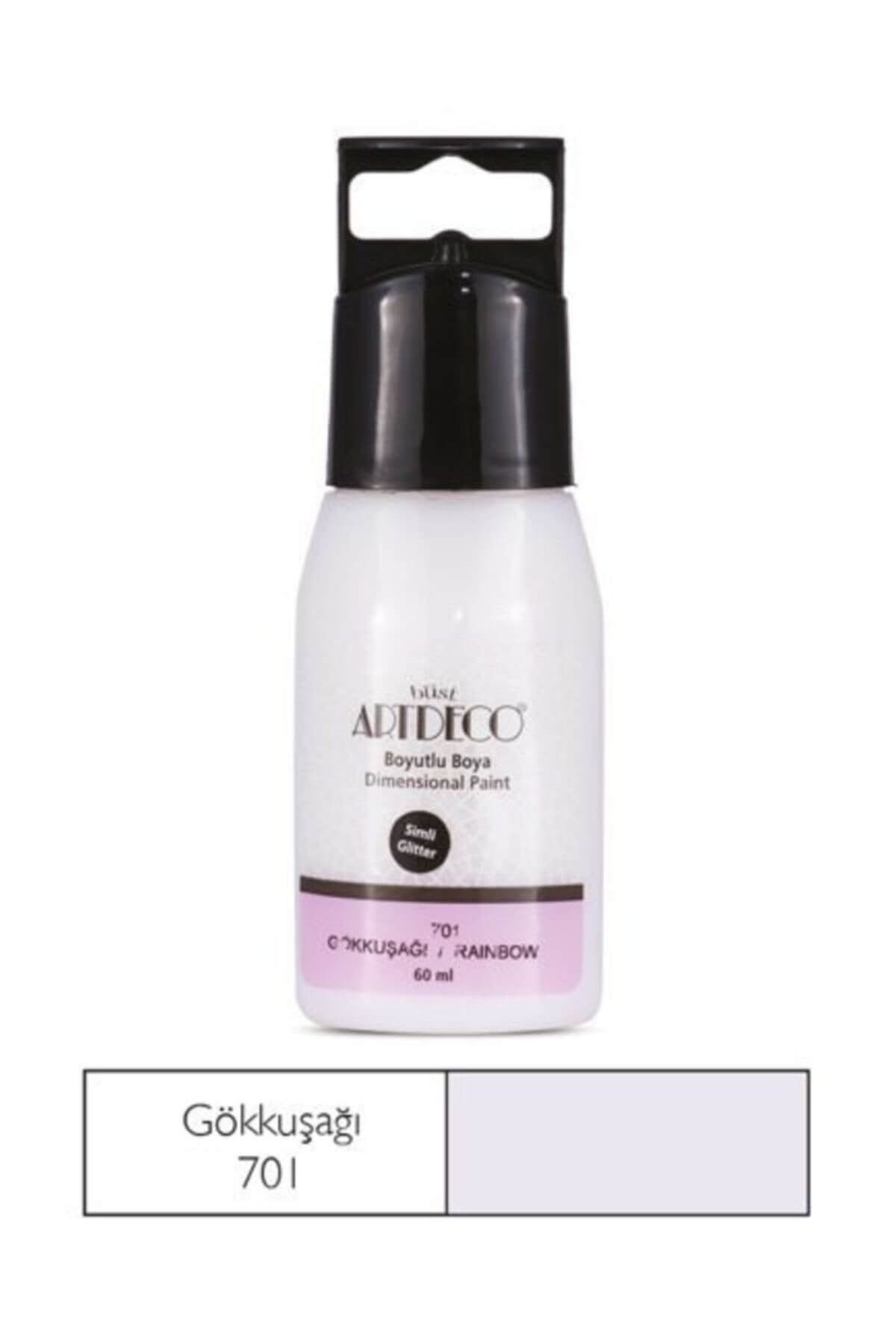 Artdeco Sımlı Boyutlu Boya 60Ml Gokkusagı