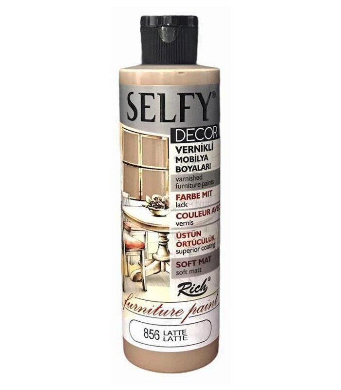 Rich Selfy Decor Vernikli Boya 240 Cc Latte