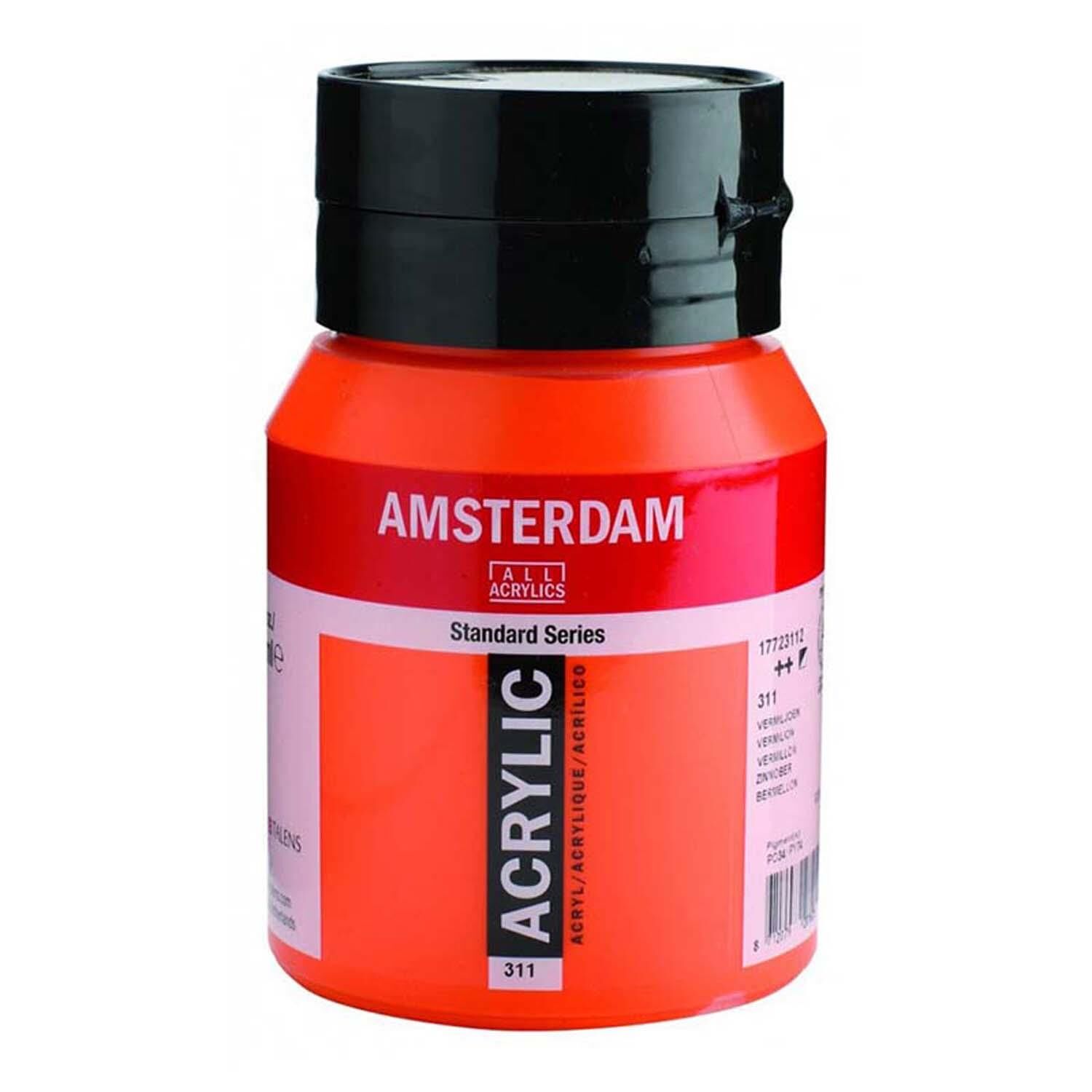 Amsterdam Akrilik 500Ml. Vermilion