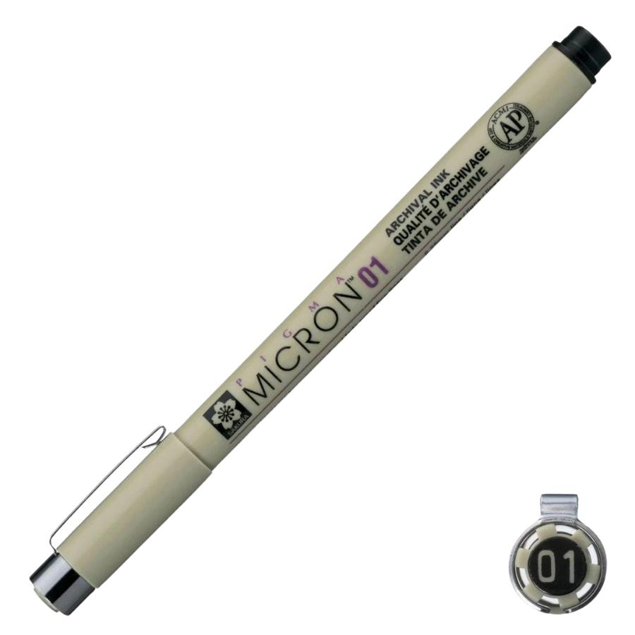 Pıgma Mıcron 01 Mm Sıyah Sakura