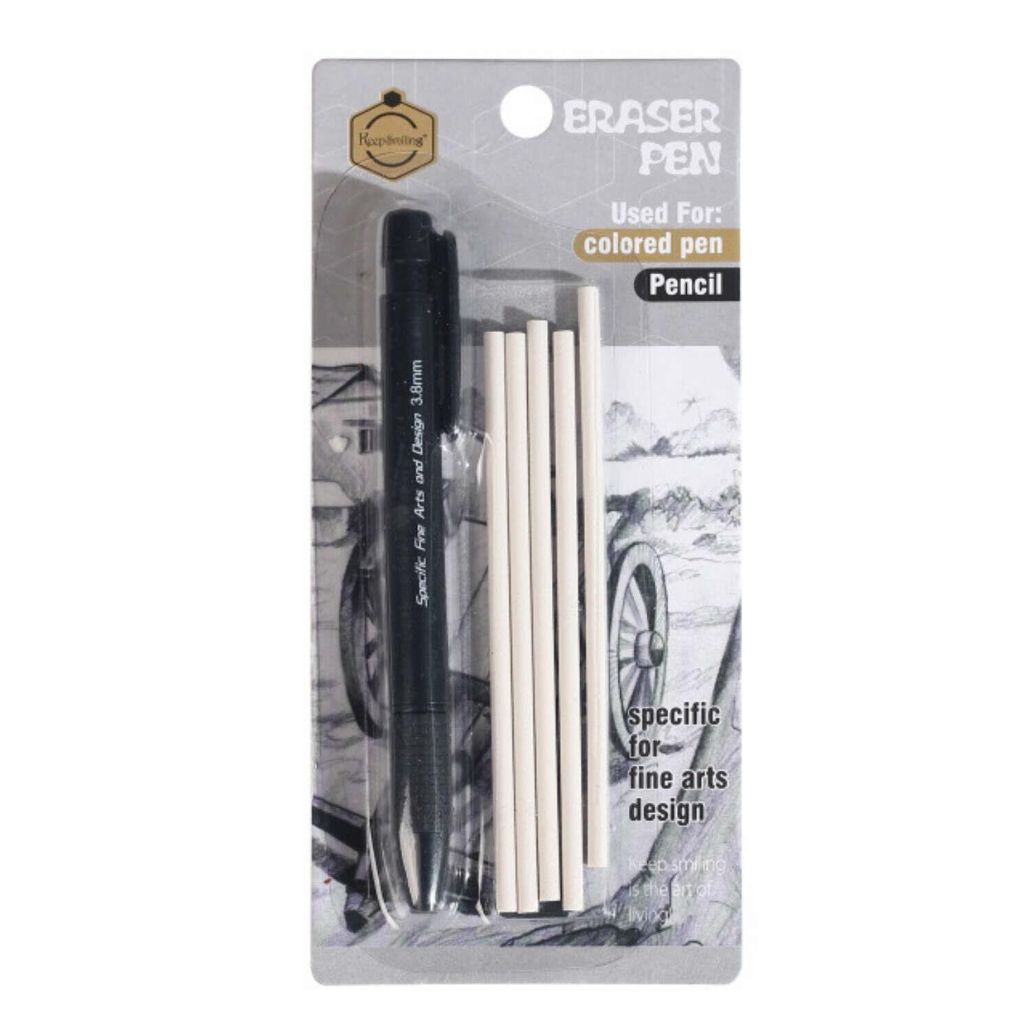 Keep Smiling 5 Yedekli Kalem Silgi 3,8 mm EP-1003