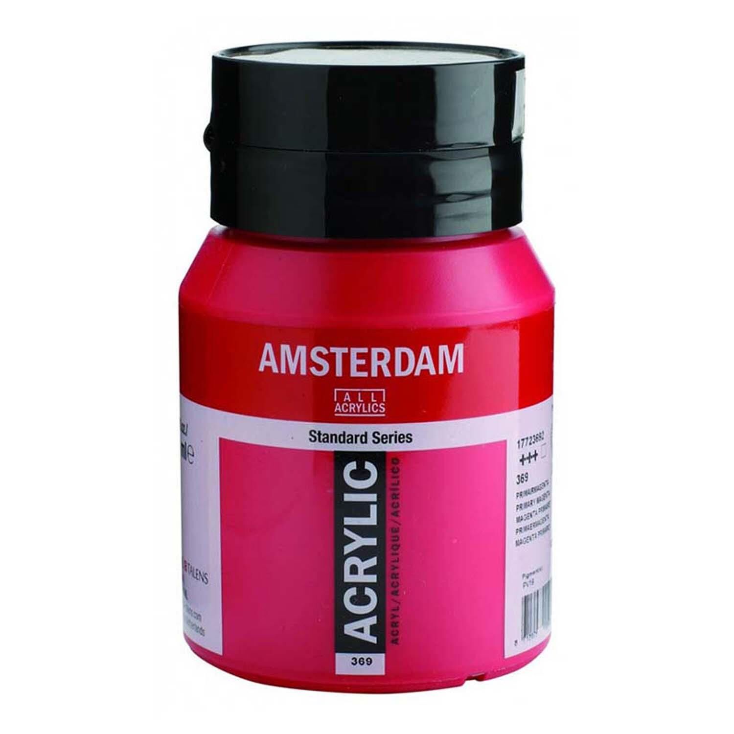 Amsterdam Akrilik 500Ml. Prim. Magenta